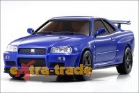 Kyosho Karosserie FX-101MM GT-R R34, blau-met.
