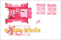 Kyosho Chassis rot-transparent