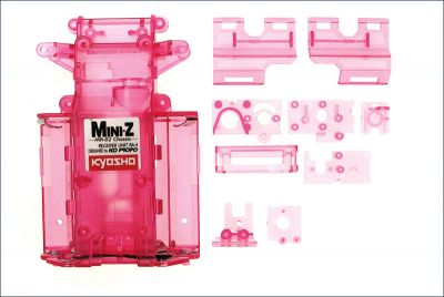 Kyosho Chassis Mini-Z MR-02, rot-transparent