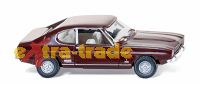 Wiking Ford Capri schwarz-rot