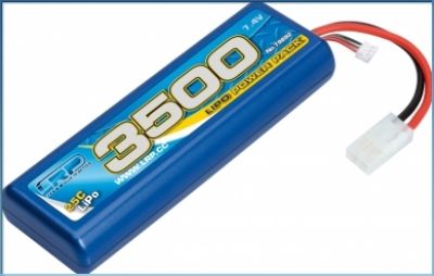 LRP LiPo Power Pack 3500 - 7.4V - 25C