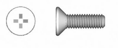 Jamara Schraube M3x6 Senkkopf Vo-Mj-Ti-LQ VE8