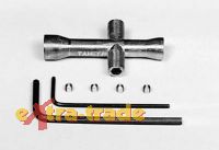 Tamiya Tool Set (Box Wrench, Hex Wrench, M20 x4)