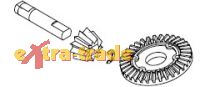 Carson Teller/Kegelrad Set mit Welle