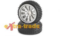 Carson Reifen-Felgenset CV-10 Off Road Chrom
