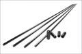 Kyosho Antennenrohre schwarz (4)