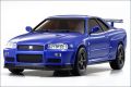 Kyosho Karosserie FX-101MM GT-R R34, blau-met.