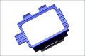 Kyosho Motorabdeckung Alu, blau