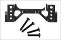 Kyosho Daempferbruecke Alu, hinten, eisenfarbig