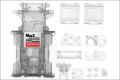 Kyosho Chassis MR-015, transparent