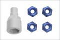 Kyosho Stoppmuttern blau