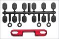 Kyosho Querlenkeraufnahme Alu, hinten