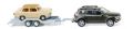 Wiking VW Touareg Gespann mit Traban