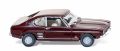 Wiking Ford Capri schwarz-rot