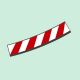 Carrera Innenrandstreifen f�r Steilkurve 4/15�