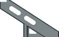 Jamara Chassis Strebe vorne LX2-LX1-GTP