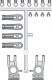 Jamara Achsschenkel X1-X2 hinten KU-Set