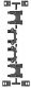 Jamara Mitteldiff. Halter X1-X2 CR+T