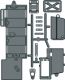 Jamara Plastikteilebogen X1CR-X2CR BL-Kit