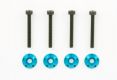 Tamiya Wheel & Collar Blue GB-01