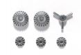 Tamiya Bevel Gear Set (TT-01, TGS)(M3 x1, M4 x2, M5 x3)