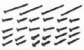 CARSON - SCHRAUBEN-SET (28x) - KOD