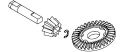 Carson Teller/Kegelrad Set mit Welle