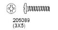 CARSON - SCHRAUBE 3x5mm - RAPTOR