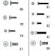 CARSON - SCHRAUBENSET 3 - CY