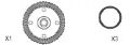 Carson Differenzialkegelrad Stahl f�r Street Breaker/Specter V36