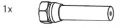 Carson Kupplungsmutter f�r Street Breaker CY-2 Truggy