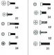CARSON - SCHRAUBENSET 4 - CY