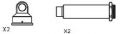 CARSON - D�MPFERGEH�USE HINTEN - CY