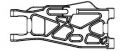 Carson Querlenker hi/unt f�r Street Breaker CY-2 Truggy