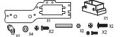 Carson Radioplatten Set silber CY2