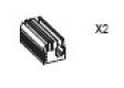 Carson Motorhalter silber CY2 Chas