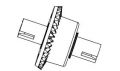 Carson Differential montiert v / h CV-10