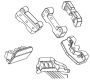 Carson Querlenkerhalter-Set verst�rkt