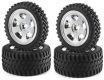 Carson Reifen/Felgen-Set All Terrain chrom